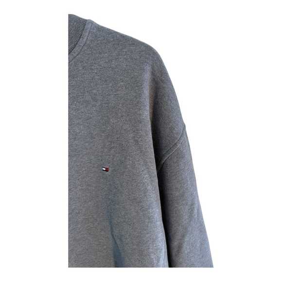 Tommy Hilfiger Crewneck Sweatshirt Men’s Large Gray Comfortable - Picture 4 of 12